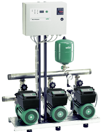 Установка повышения давления Wilo COR-3 MHIE 205EM/VR