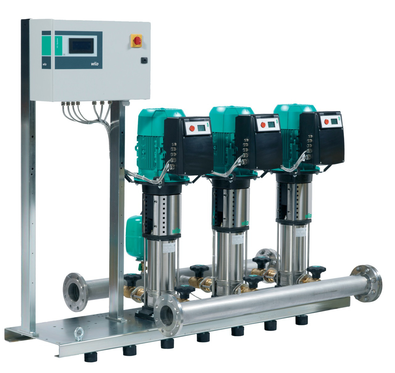 Установка водоснабжения Wilo COR-3 Helix VE 1004/K/CCe